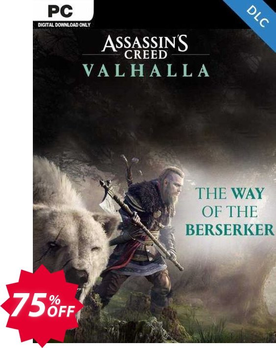 Assassin's Creed Valhalla PC DLC, EU  Coupon code 75% discount 