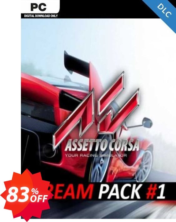 Assetto Corsa - Dream Pack 1 PC - DLC Coupon code 83% discount 