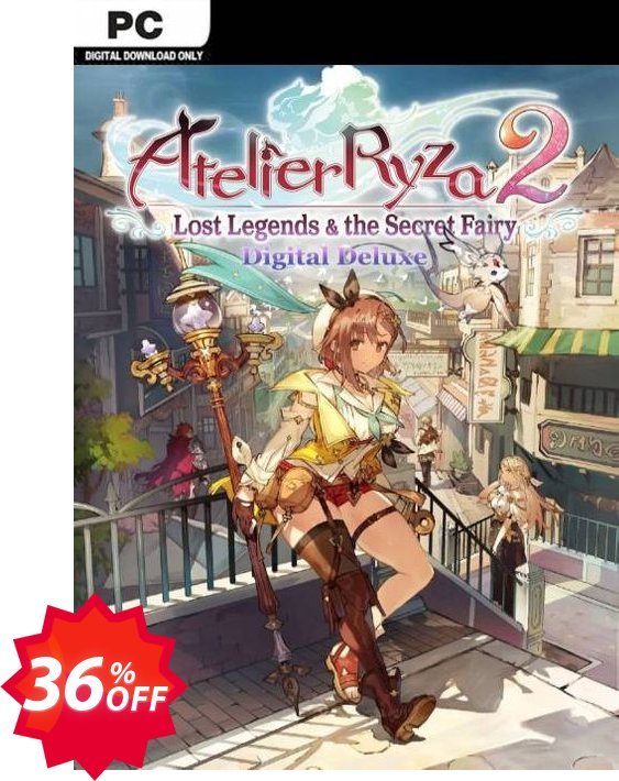 Atelier Ryza 2: Lost Legends & the Secret Fairy - Deluxe Edition PC Coupon code 36% discount 