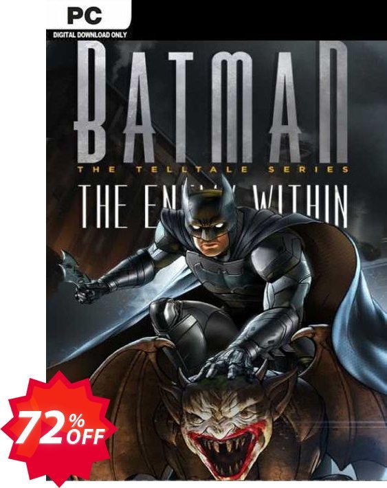 Batman: The Enemy Within - The Telltale Series PC Coupon code 72% discount 