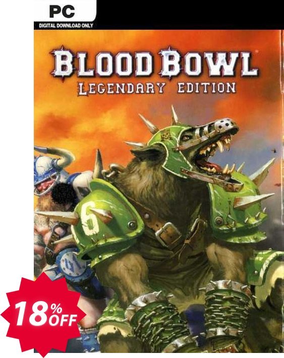 Blood Bowl Legendary Edition PC Coupon code 18% discount 