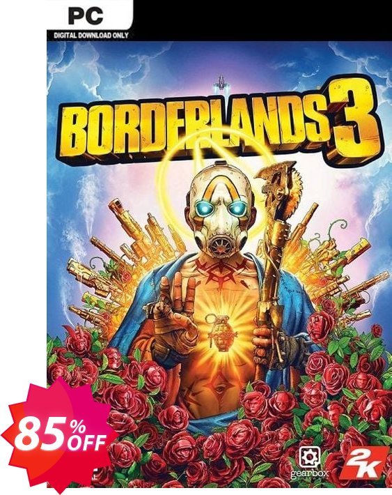 Borderlands 3, Steam , WW  Coupon code 85% discount 