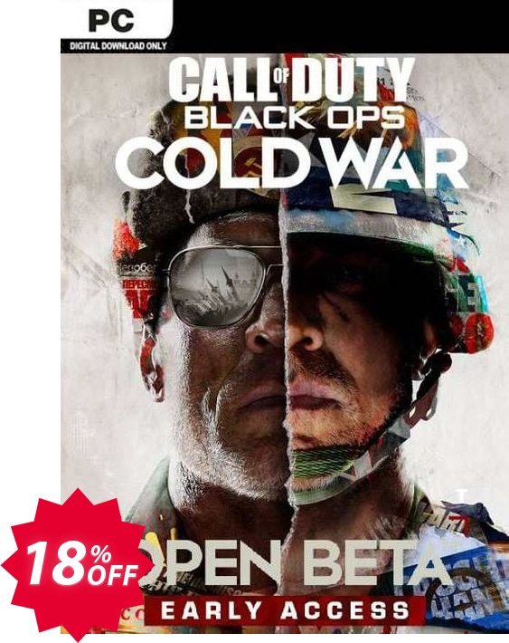 Call of Duty: Black Ops Cold War Beta Access PC Coupon code 18% discount 