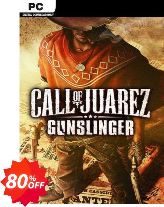 Call of Juarez: Gunslinger PC, EU  Coupon code 80% discount 
