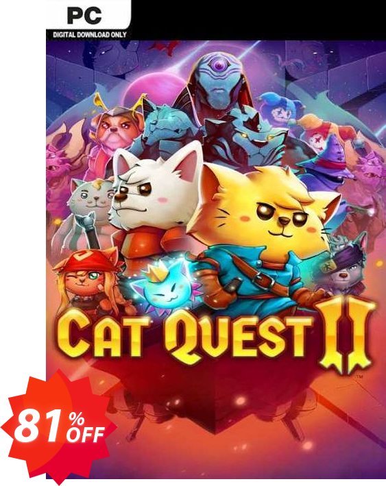 Cat Quest II PC Coupon code 81% discount 