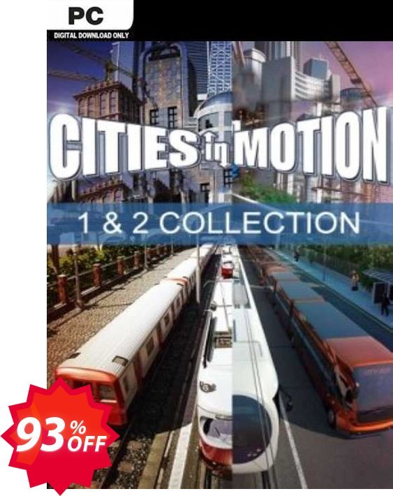 Cities in Motion Collection PC Coupon code 93% discount 