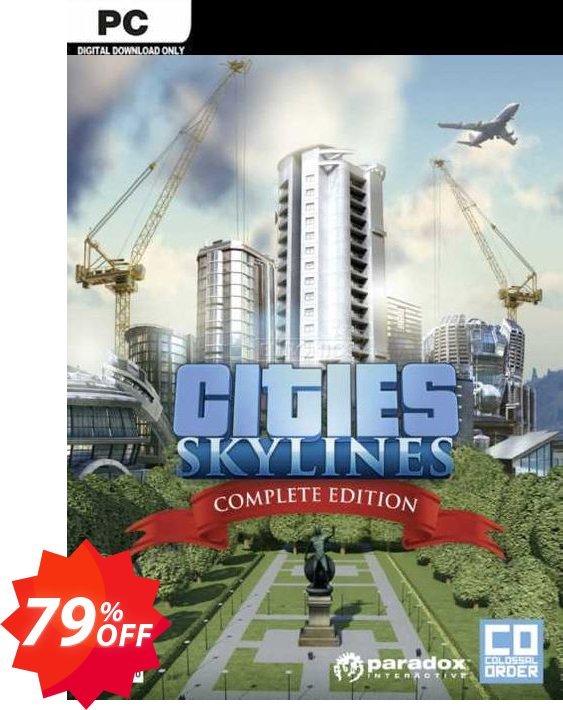 Cities: Skylines Complete Edition PC Coupon code 79% discount 