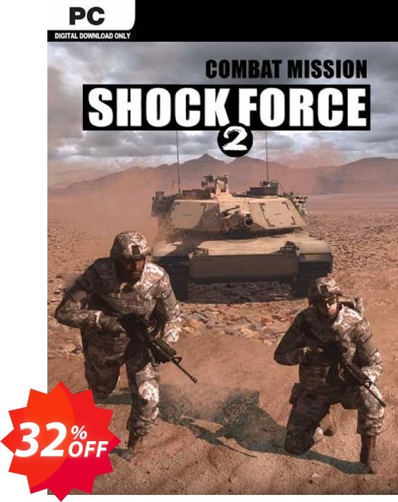 Combat Mission Shock Force 2 PC Coupon code 32% discount 