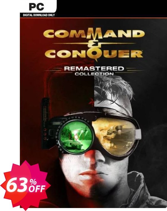 Command and Conquer Remastered Collection PC, EN  Coupon code 63% discount 