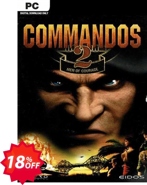 Commandos 2 Men of Courage PC Coupon code 18% discount 