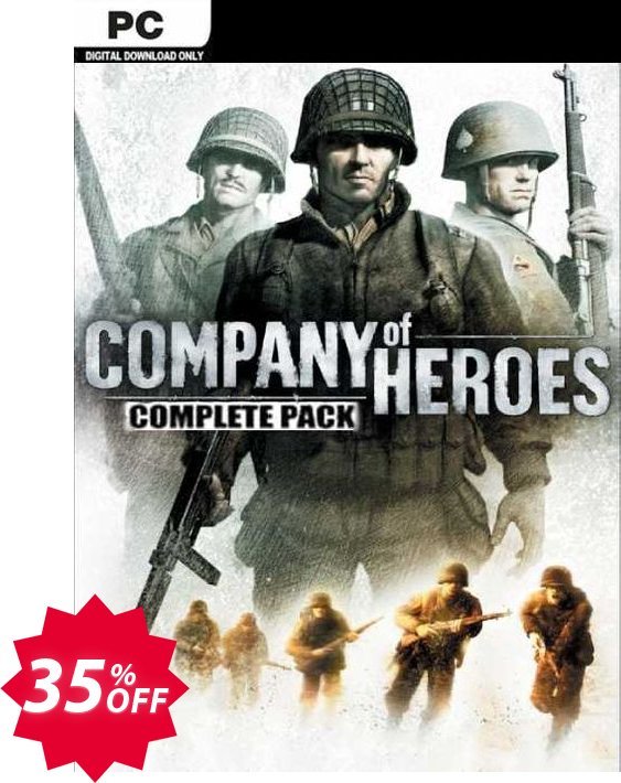 Company of Heroes Complete Pack PC Coupon code 35% discount 