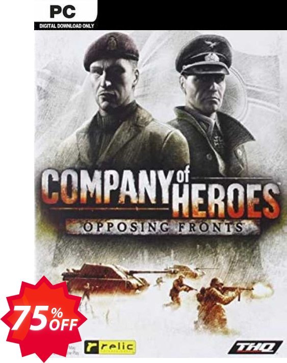 Company of Heroes - Opposing Fronts PC, EN  Coupon code 75% discount 