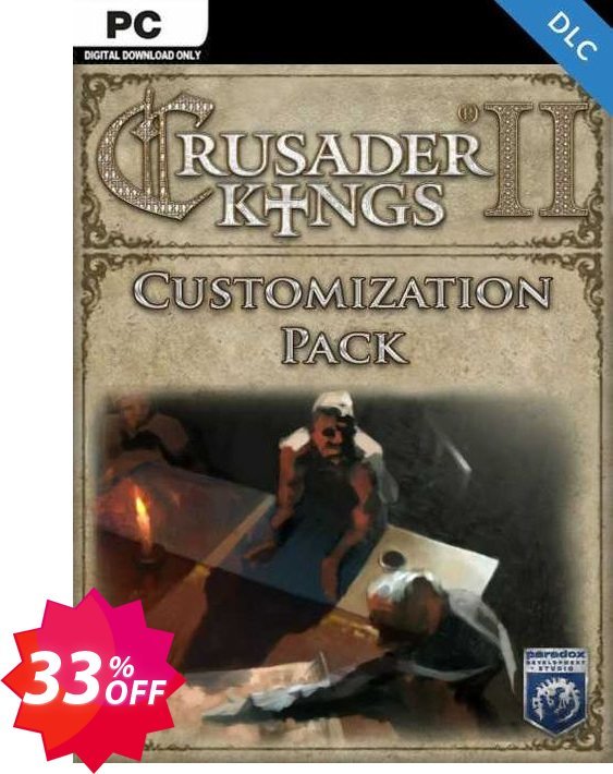 Crusader Kings II: Customization Pack PC - DLC Coupon code 33% discount 