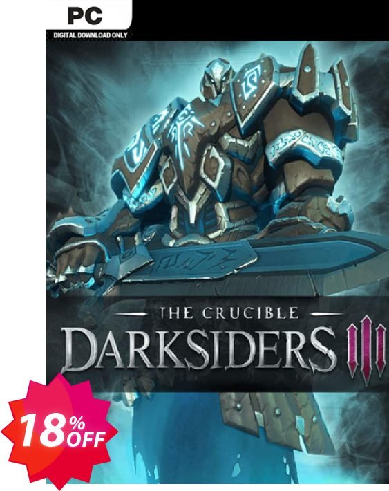 Darksiders III 3 The Crucible PC Coupon code 18% discount 