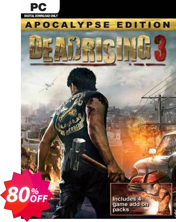 Dead Rising 3: Apocalypse Edition PC, EU  Coupon code 80% discount 