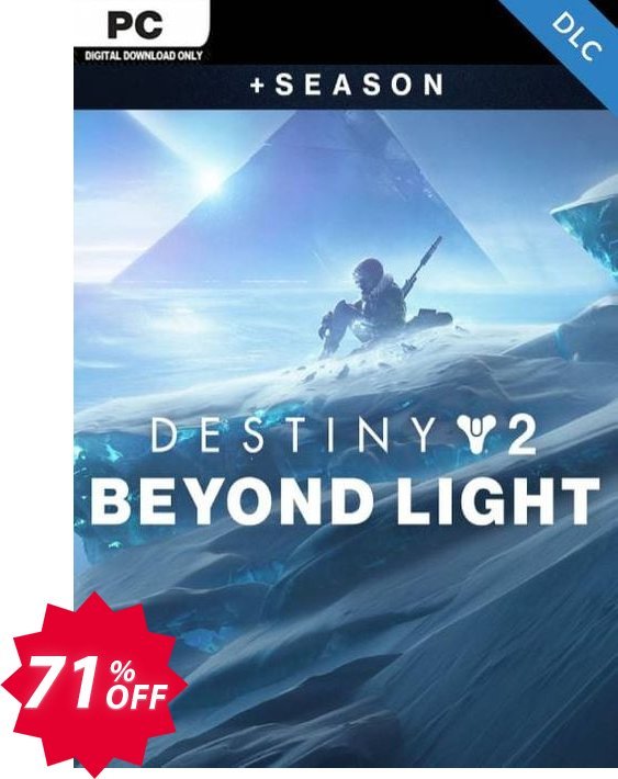 Destiny 2: Beyond Light + Season PC Coupon code 71% discount 