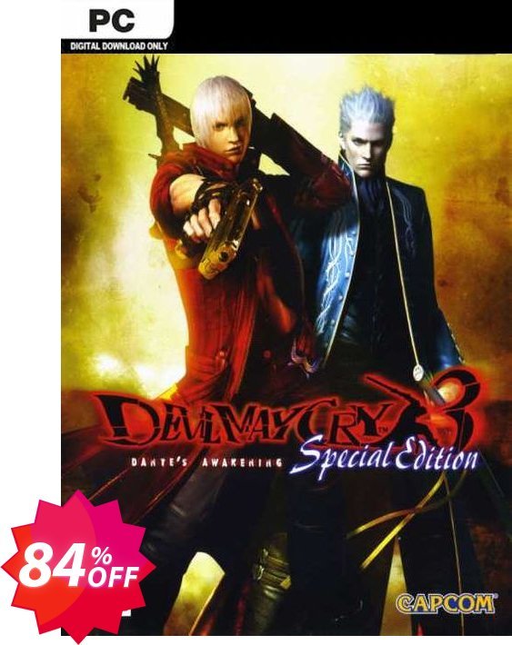 Devil May Cry 3 - Special Edition PC Coupon code 84% discount 