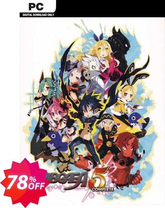 Disgaea 5 Complete PC Coupon code 78% discount 