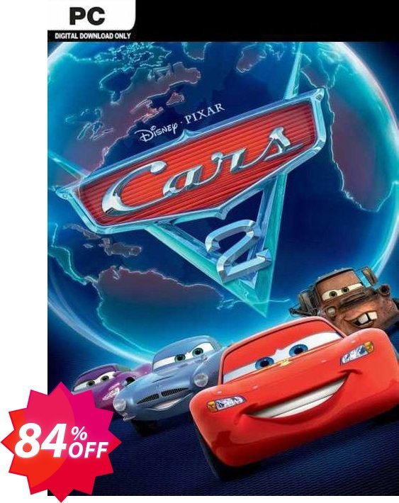 Disney•Pixar Cars 2: The Video Game PC Coupon code 84% discount 