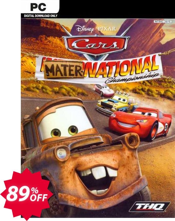 Disney Pixar Cars Mater-National Championship PC Coupon code 89% discount 