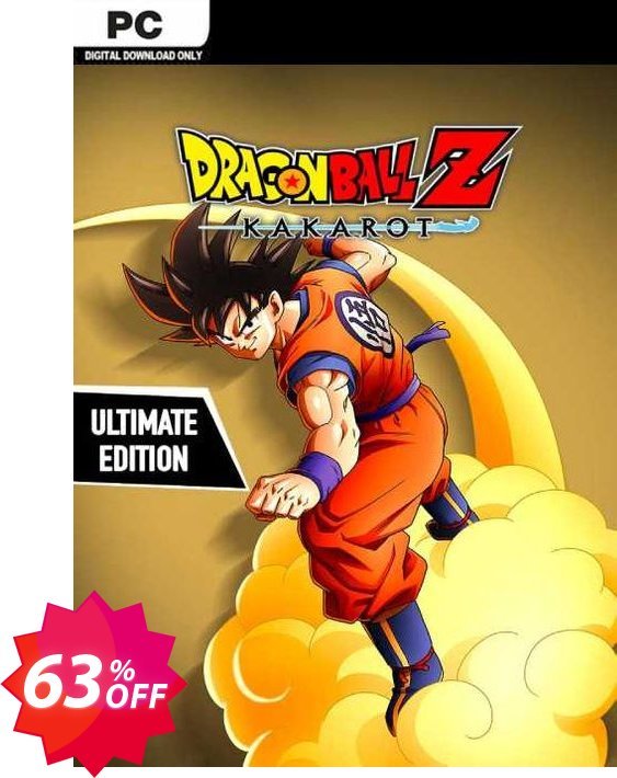 Dragon Ball Z Kakarot Ultimate Edition PC, EU  Coupon code 63% discount 