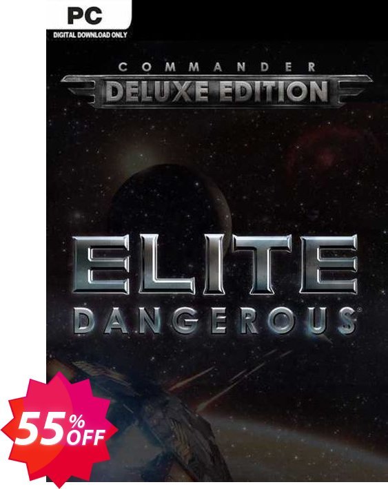 Elite Dangerous: Commander Deluxe Edition PC Coupon code 55% discount 