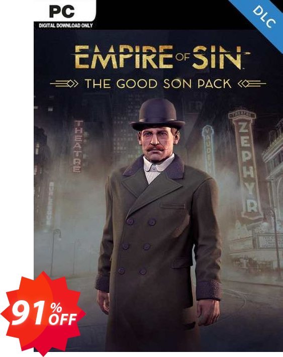 Empire of Sin DLC - The Good Son Pack Coupon code 91% discount 
