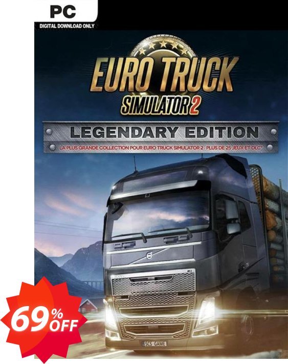 Euro Truck Simulator 2 Legendary Edition PC Coupon code 69% discount 