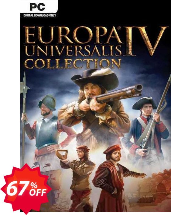 Europa Universalis IV Conquest Collection PC Coupon code 67% discount 