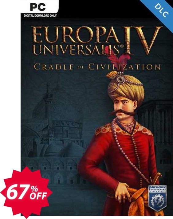 Europa Universalis IV: Cradle of Civilization PC - DLC Coupon code 67% discount 
