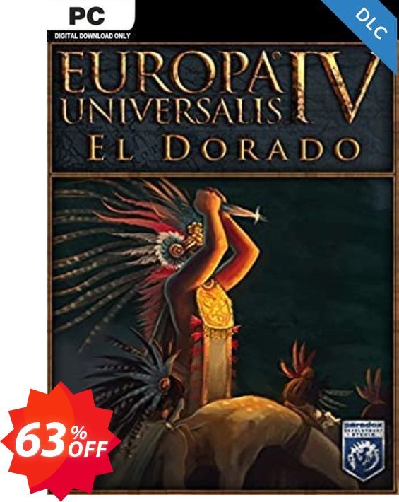 Europa Universalis IV - El Dorado PC - DLC Coupon code 63% discount 