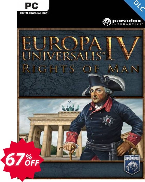 Europa Universalis IV: Rights of Man PC - DLC Coupon code 67% discount 