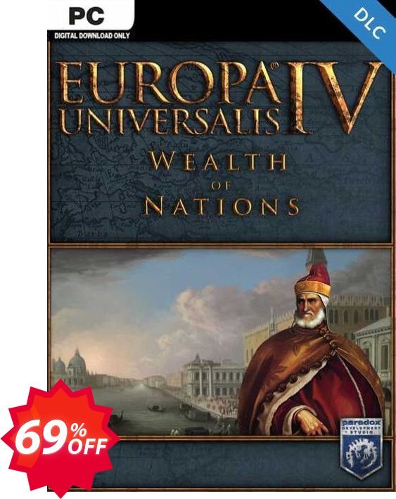 Europa Universalis IV -  Wealth of Nations PC - DLC Coupon code 69% discount 