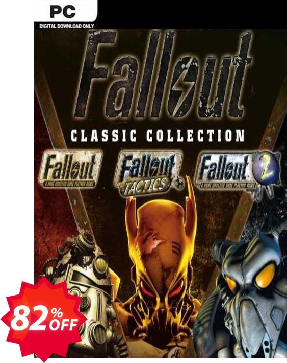 Fallout Classic Collection PC Coupon code 82% discount 