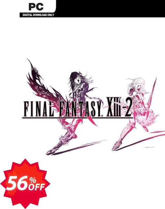 Final Fantasy XIII 13 - 2 PC Coupon code 56% discount 