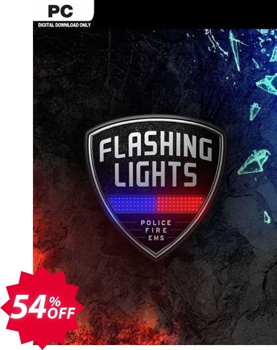 Flashing Lights - Police, Firefighting, Emergency Services Simulator PC Coupon code 54% discount 