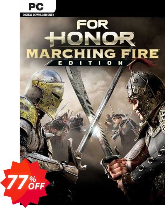 For Honor - Marching Fire Edition PC , EU  Coupon code 77% discount 