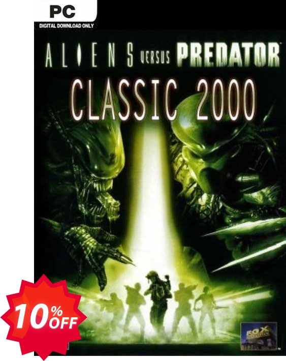 Aliens versus Predator Classic 2000 PC Coupon code 10% discount 