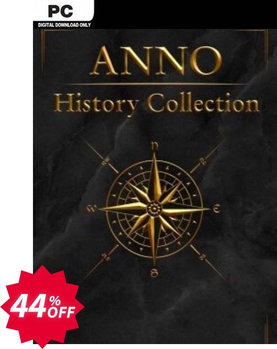 Anno - History Collection PC Coupon code 44% discount 