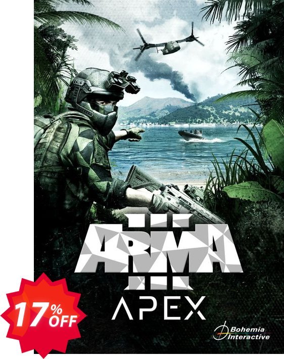 Arma 3: PC Apex DLC Coupon code 17% discount 