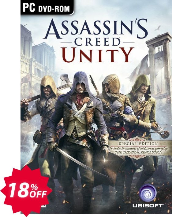 Assassin's Creed Unity PC - The Chemical Revolution DLC Coupon code 18% discount 