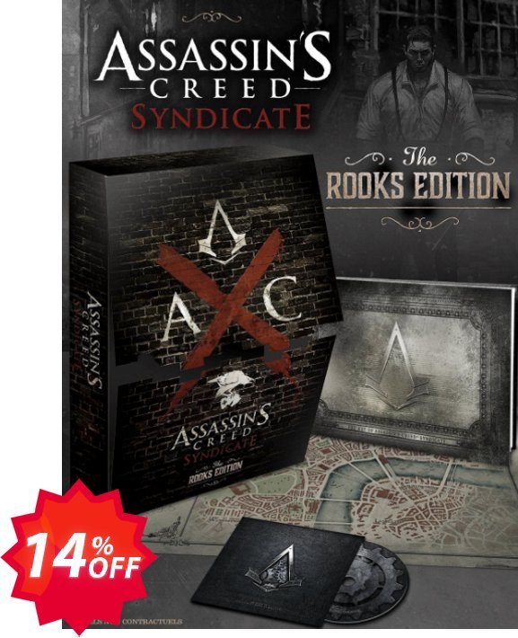 Assassins Creed Syndicate The Rooks Edition PC Coupon code 14% discount 