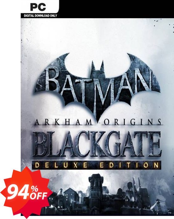 Batman: Arkham Origins Blackgate - Deluxe Edition PC Coupon code 94% discount 