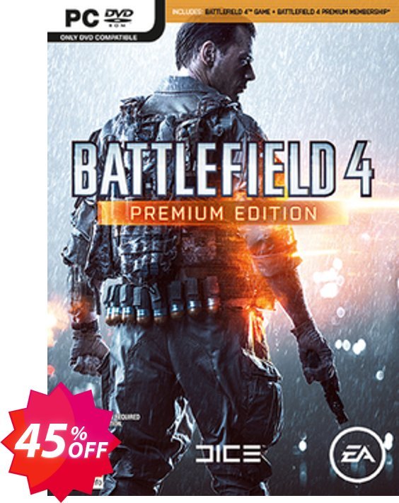 Battlefield 4 Inc Premium Edition DLC PC Coupon code 45% discount 