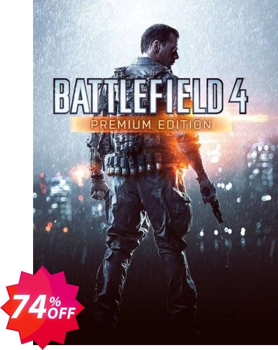 Battlefield 4 Premium Edition PC Coupon code 74% discount 
