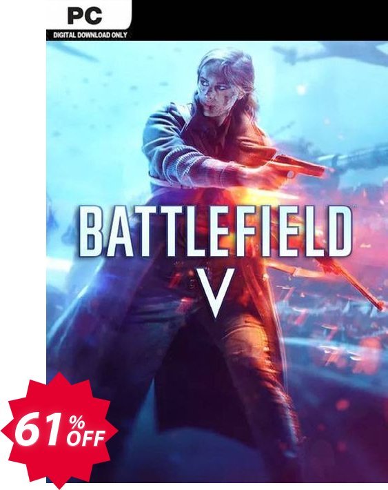 Battlefield V 5 PC Coupon code 61% discount 