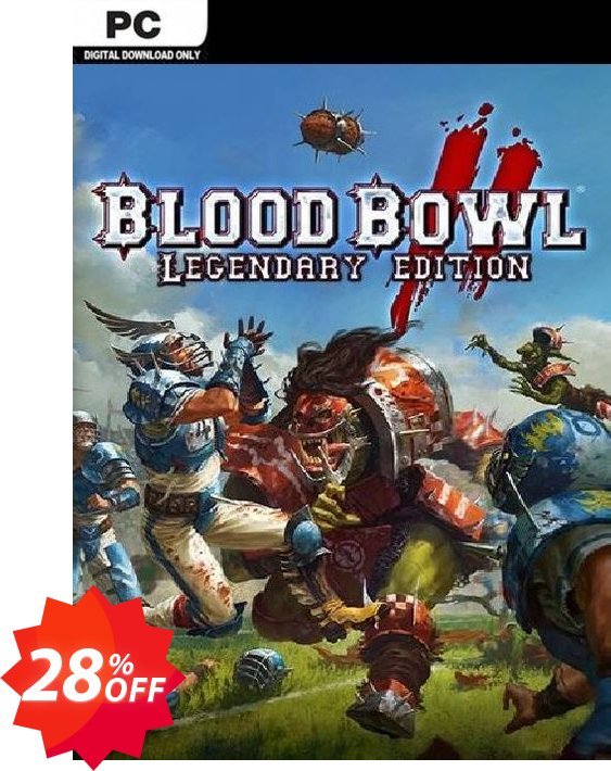 Blood Bowl 2 - Legendary Edition PC Coupon code 28% discount 