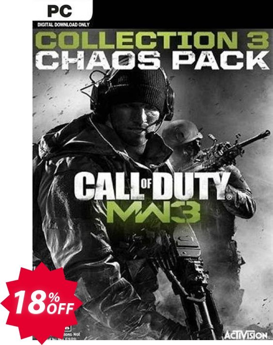 Call of Duty Modern Warfare 3 Collection 3 Chaos Pack PC Coupon code 18% discount 