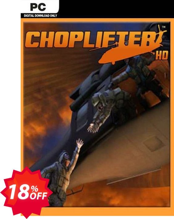 Choplifter HD PC Coupon code 18% discount 