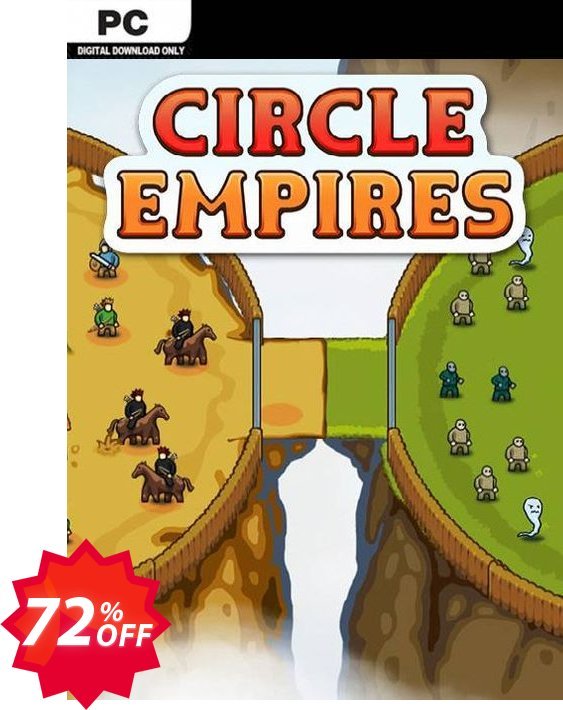 Circle Empires PC Coupon code 72% discount 